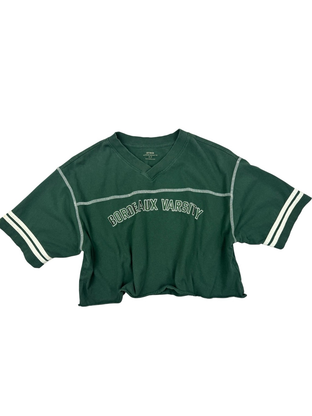 Cotton On oversized graphic tee green sz Small - Picture 1 of 5